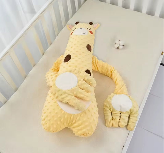 NurtureBear™ – Sensoryczny Miś-Poduszka z Funkcją Kojącego Klepania dla Niemowląt