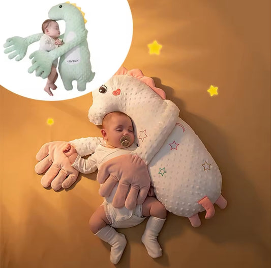 NurtureHug™ – Interaktywna Poduszka Kojąca z Funkcją Klepania dla Niemowląt