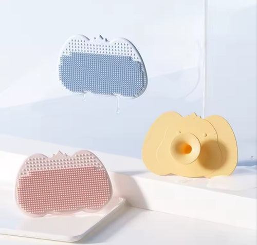 NurtureBath™ – Silikonowa Szczotka Sensoryczna do Kąpieli i Masażu Głowy dla Niemowląt