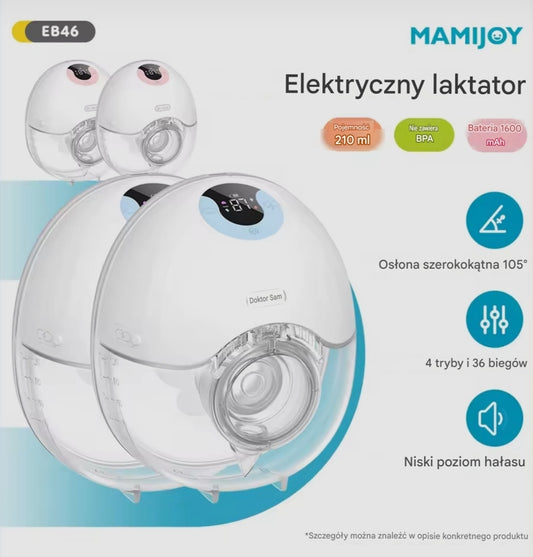 NurturePump™ – Dwufazowy Laktator Elektryczny Bezprzewodowy