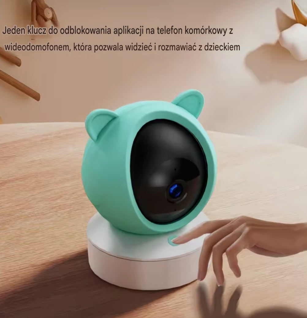 NurtureCam – Inteligentna Niania Elektroniczna z Ekranem HD 👶 kamera bezprzewodowa