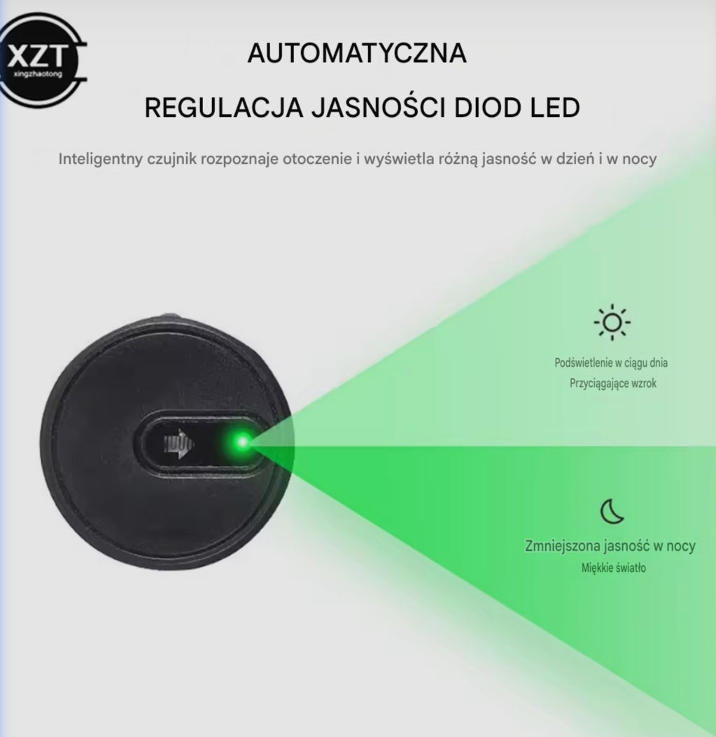 Laserowy Asystent Pasa Ruchu i Antykolizyjny LED