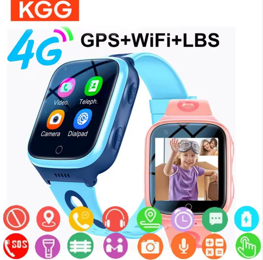 Wodoodporny Smartwatch Dziecięcy 4G z Lokalizatorem GPS, WiFi i SOS | NurtureWatch