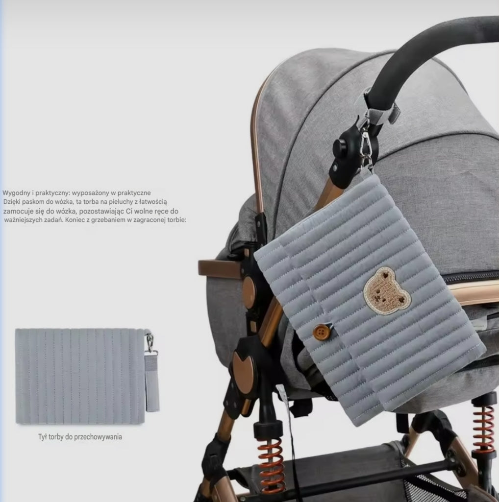 Wielofunkcyjny Organizer Wiszący dla Niemowląt | Torba Podróżna NurtureBag